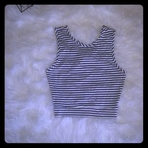 Stripes crop top